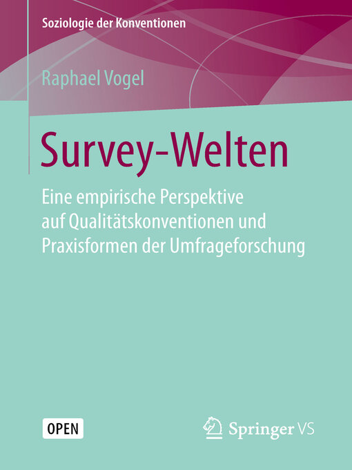 Title details for Survey-Welten by Raphael Vogel - Available